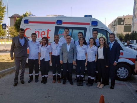 Çanakkale’nin artık özel ambulans firması var