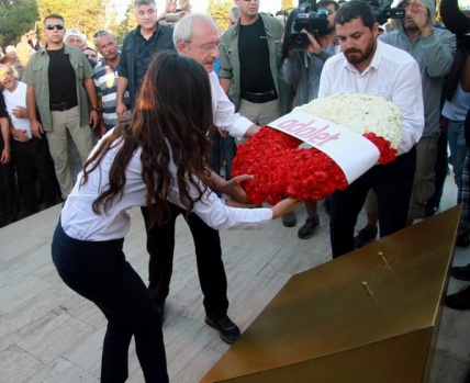 Kılıçdaroğlu, 57. Alay yolundan Conkbayırı’na yürüdü