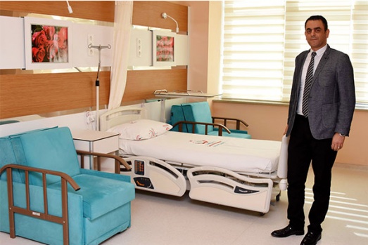 Yeni Çanakkale Devlet Hastanesi 5 yıldızlı otel konforunda