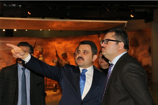 Azerbaycan Büyükelçisi Tarihî Alan’da