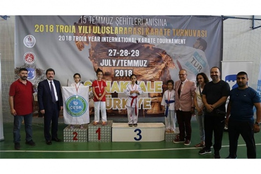 Uluslararası Troya Karate Şampiyonası Sona Erdi