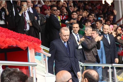 Cumhurbaşkanı Erdoğan Afrin müjdesini Çanakkale'den verdi