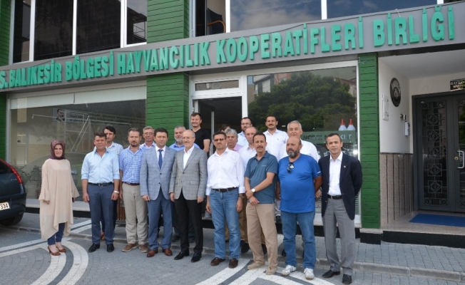 Altıeylül Belediye Başkanı Zekai Kafaoğlu; "Belediyemizde hizmet alan vatandaşlara süt ikram edeceğiz"