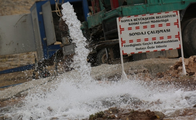 Konya’da 9 ilçede 11 mahalleye sağlıklı su