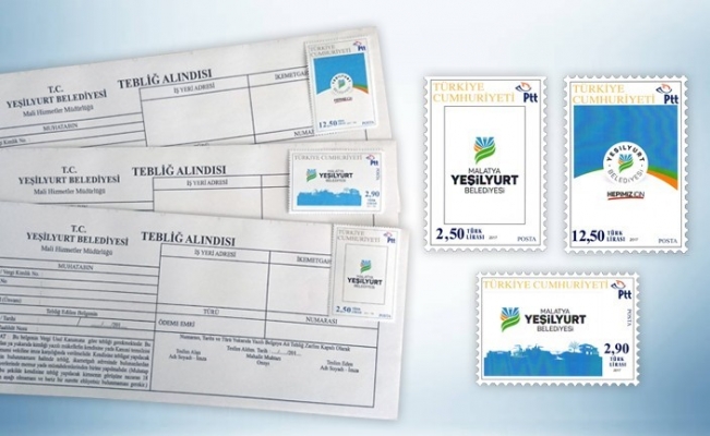 Yeşilyurt Belediyesi özel posta pulu bastırdı