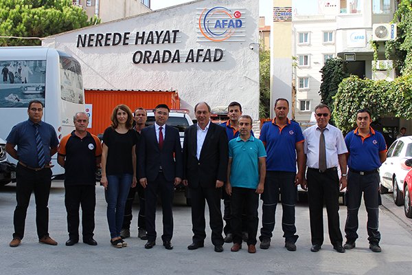 AFAD Deprem Dairesi Başkanı Çanakkale'de