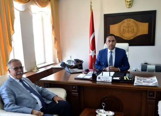 Başkan Gökhan'dan Karaşit'e iade-i ziyaret