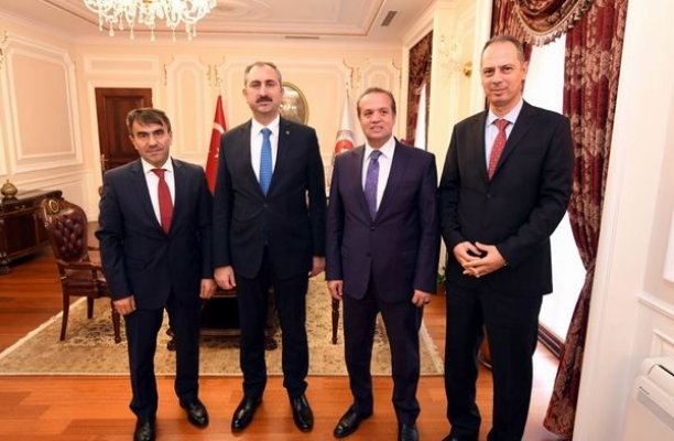 Adalet Bakanı Gül, BİK heyetini kabul etti