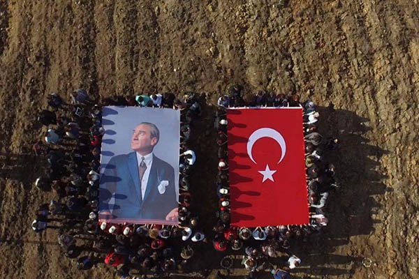 79'uncu yılda 79 fidanla Atatürk Hatıra Ormanı