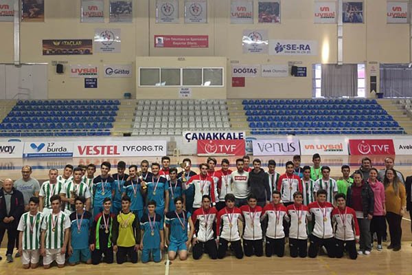 Çan Anadolu Lisesi şampiyon