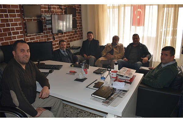 MHP’den Hedef Gazetesi’ne ziyaret