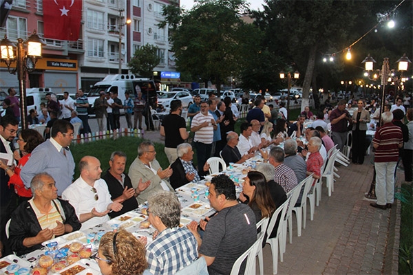 CHP Çan İlçe Örgütünden iftar yemeği