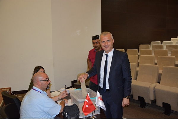 Ahmet Çelik Çanakkale Körfez yöre temsil kurulu başkanı seçildi
