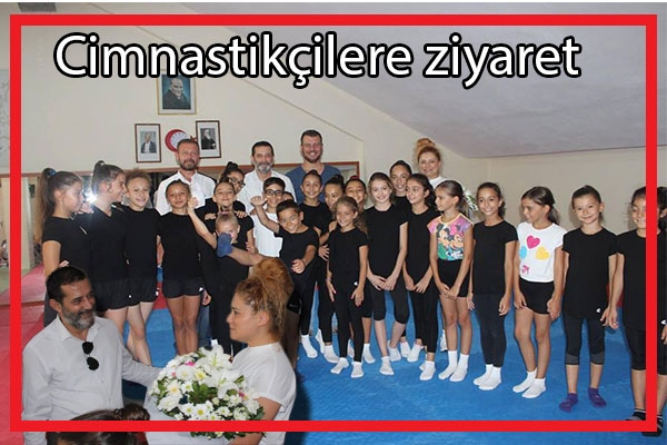 Pınar'dan Cimnastikçilere Ziyaret