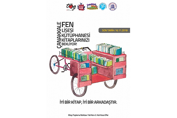 Çanakkale’de kitap toplama kampanyası