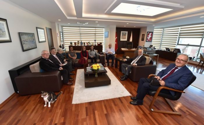 Kooperatif Yönetiminden Başkan Gökhan'a ziyaret