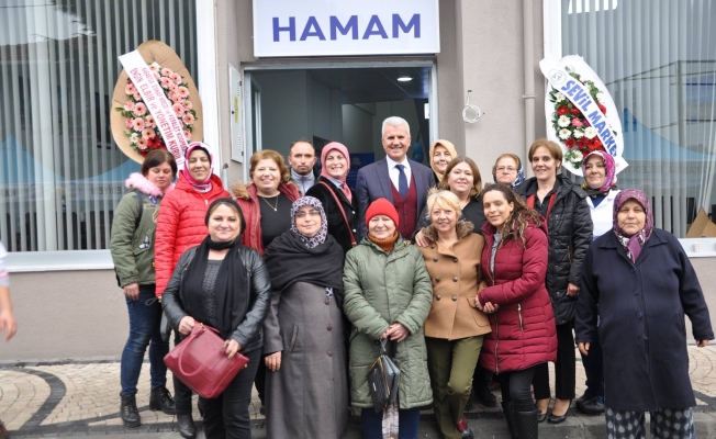 Karabiga’da Türk Hamamı açıldı