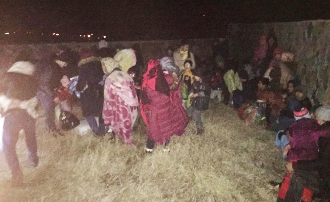 Ayvacık’ta 73 kaçak göçmen yakalandı