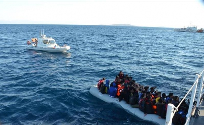93 kaçak göçmen yakalandı