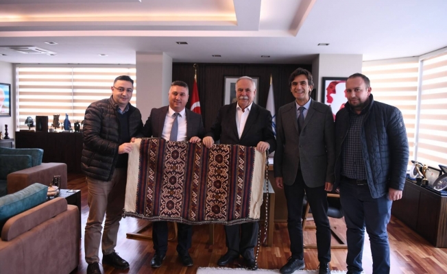 Başkan Bayram'dan Ülgür Gökhan'a ziyaret