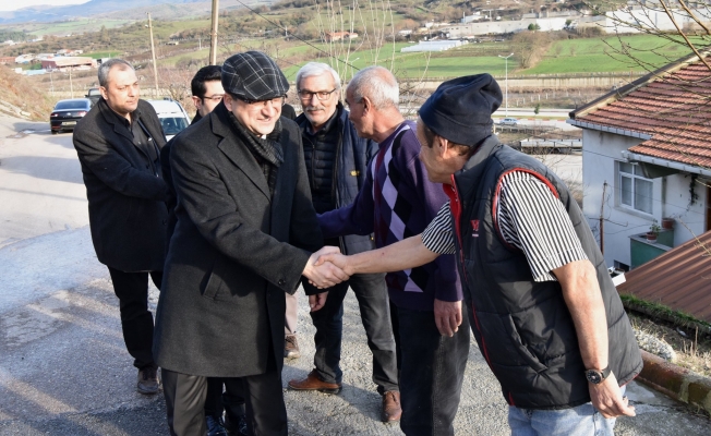 Başkan Öz'den vatandaşlara ziyaret