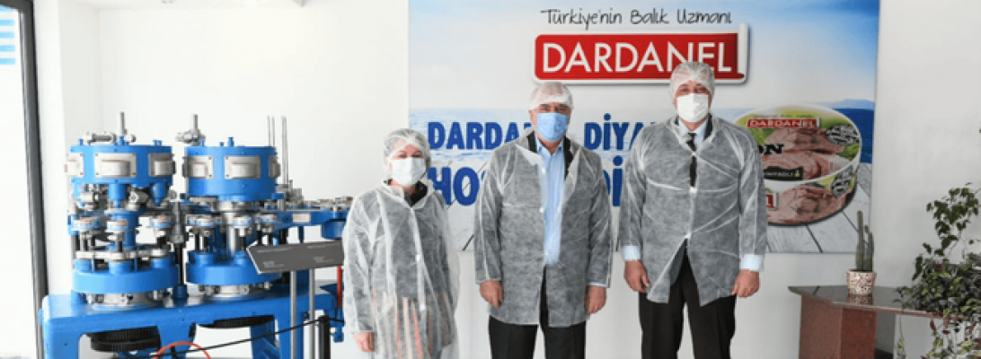 Başkan Gökhan'dan Dardanel'e destek ziyareti