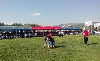 Yayladağı Kültür ve Aba Güreşi Festivali başladı