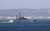 Rus savaş gemisi ‘Yamal’ Çanakkale Boğazı’ndan geçti