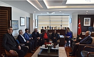 Başkan Gökhan'a destek ziyareti…