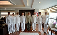 Deniz Astsubay Öğrencilerinden Başkan Gökhan'a ziyaret…