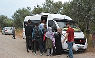 Ayvacık’ta 20 kaçak göçmen yakalandı