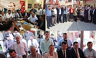 MHP’li Vekil Adayları ilçelerde bayramlaştı