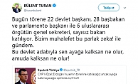 Turan’dan Özel’e cevap