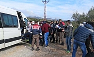 Lapseki’de 38 kaçak göçmen yakalandı
