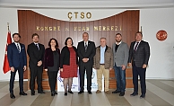 ABD İstanbul Başkonsolosu’ndan ÇTSO’ya ziyaret