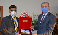 Bangladeş Halk Cumhuriyeti Ankara Büyükelçisi Mosud Mannan ÇOMÜ’yü ziyaret etti