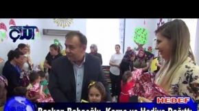 Başkan Babaoğlu, Minik Öğrencilere Karne ve Hediye Dağıttı